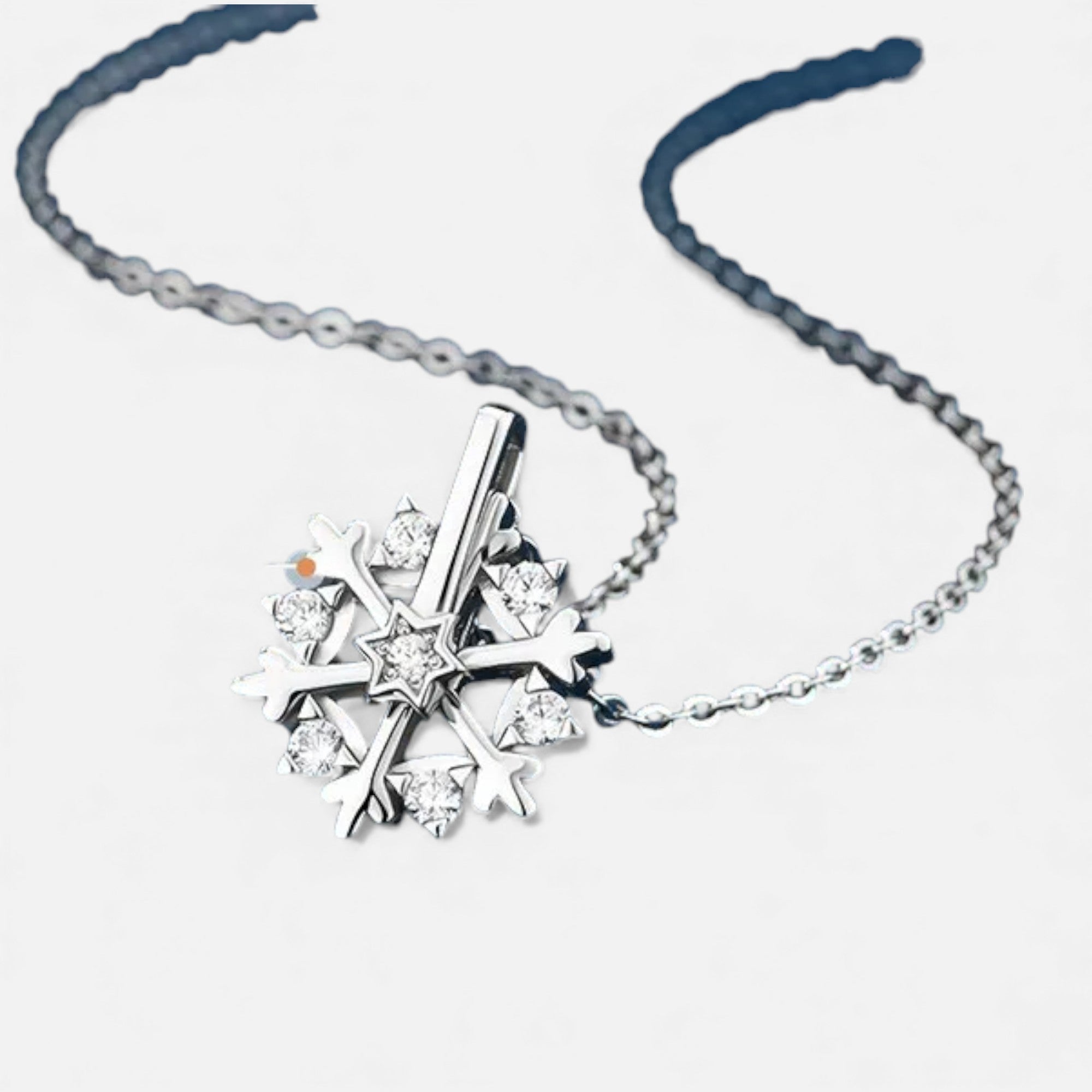 Lovira | Collier Femme Héritage Flocon en Argent 925