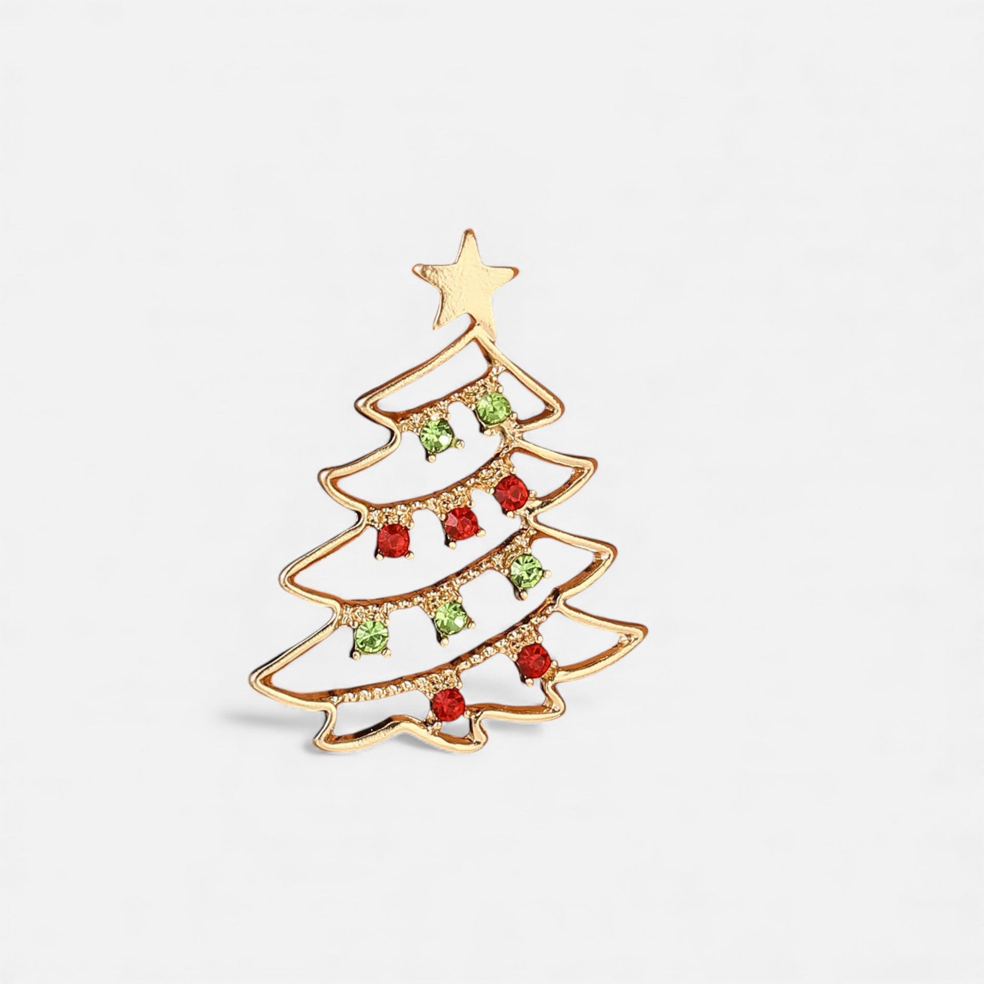 Lovira | Women’s Boucles d’Oreilles Arbre de Noël en Zircon