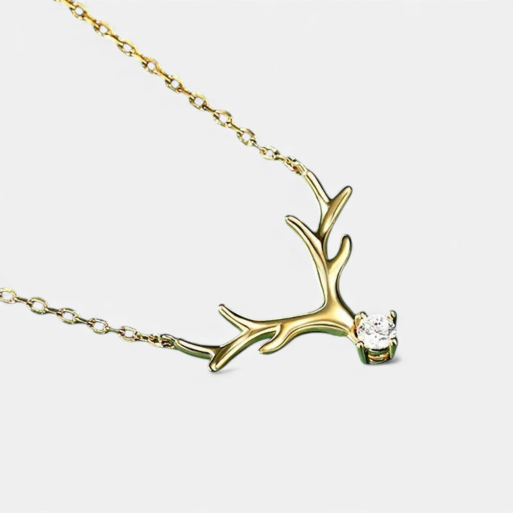 Lovira | Women’s Collier Bryophyte en Bois de Cerf