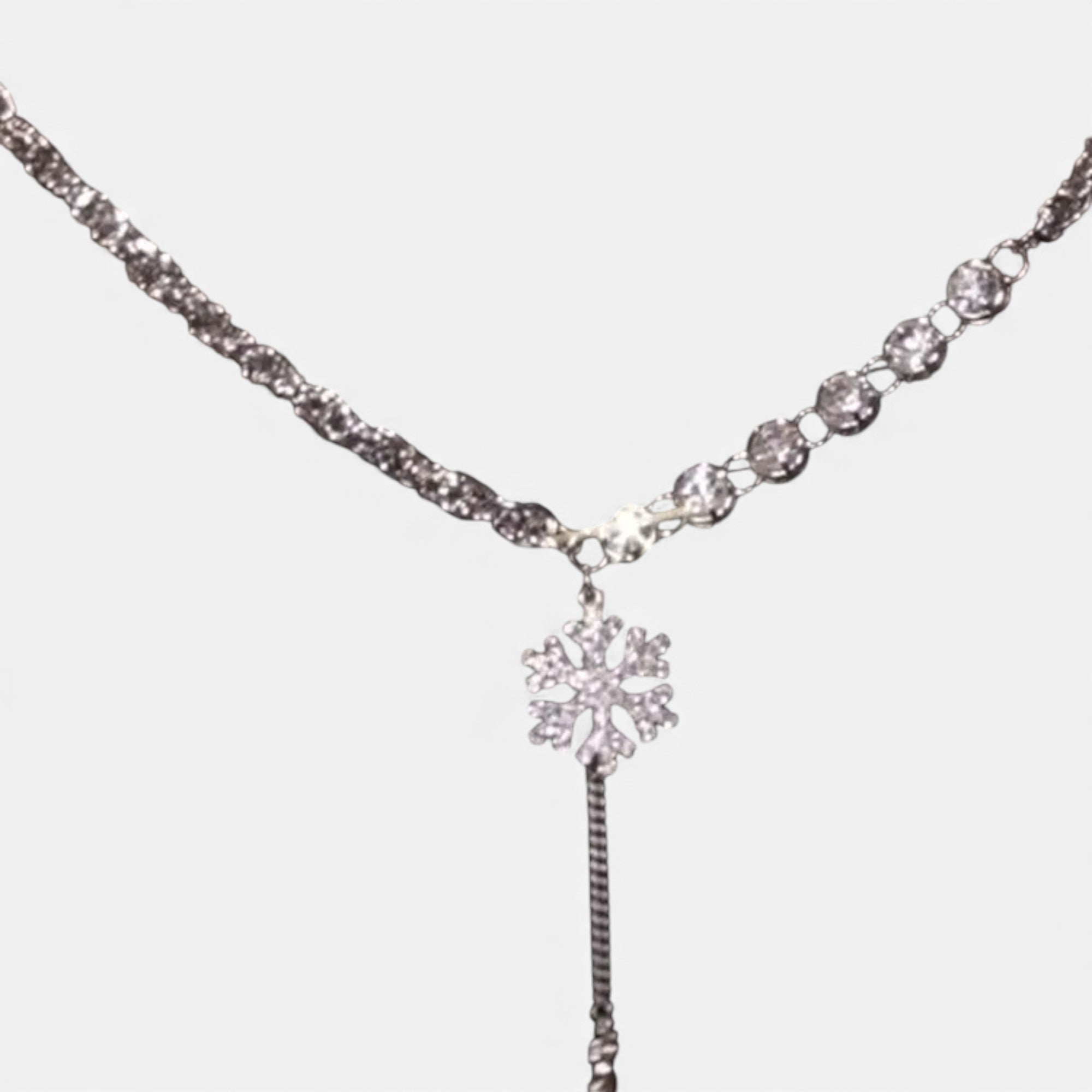 Lovira | Collier Flocon de Neige en Zircon Microserti