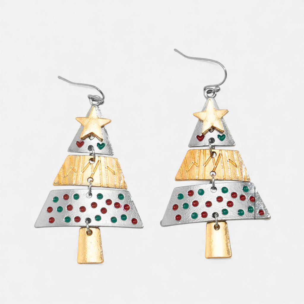 Lovira | Women’s Parure Collier & Boucles Arbre de Noël Héritage