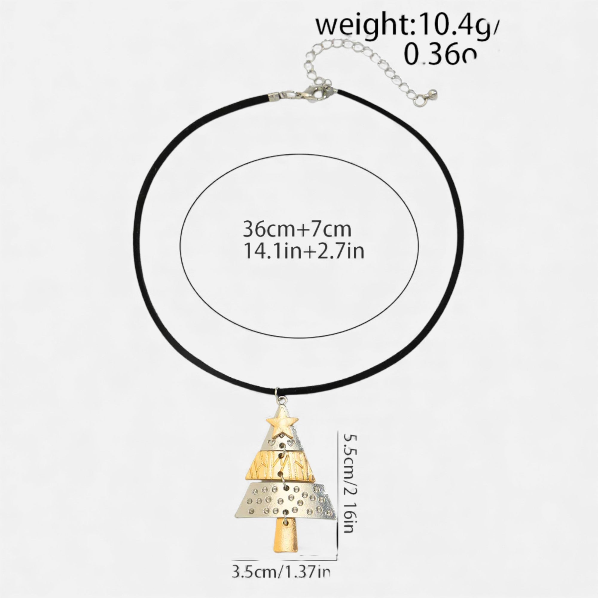 Lovira | Women’s Parure Collier & Boucles Arbre de Noël Héritage