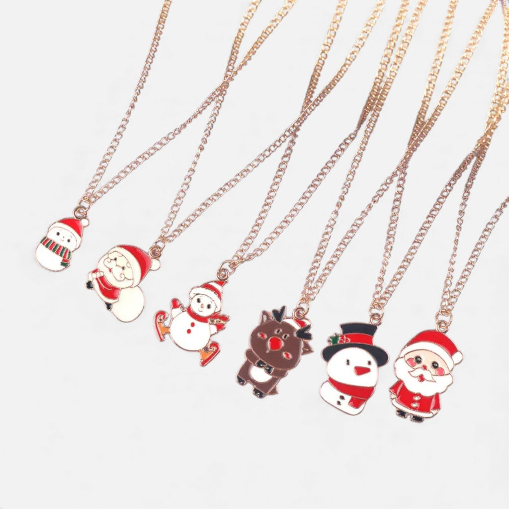 Lovira | Collier féérique de Noël en émail