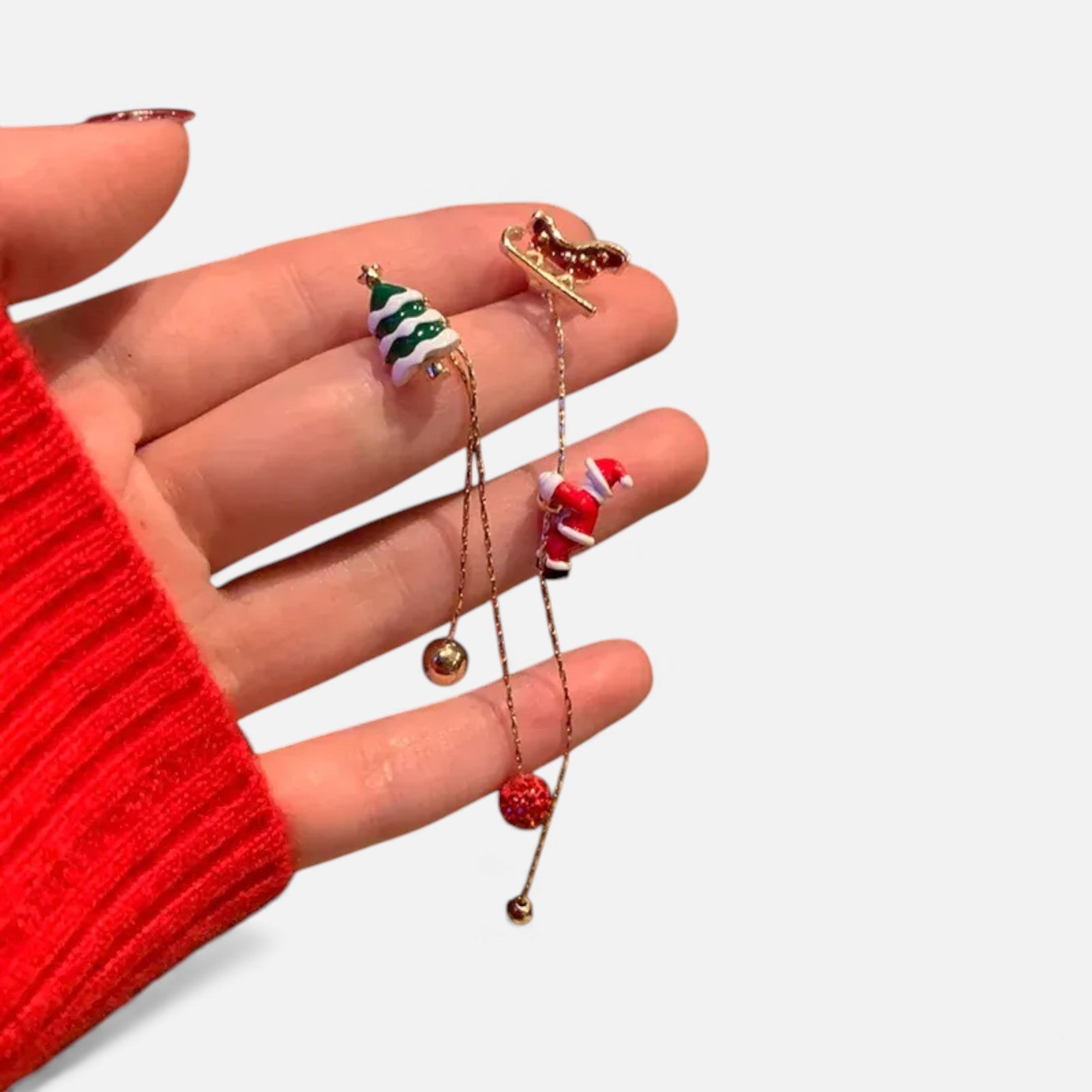 Lovira | Boucles d’oreilles femme Héritage hivernal perlé