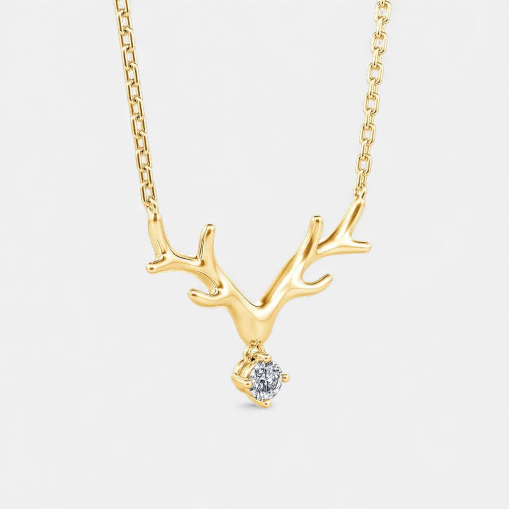 Lovira | Women’s Collier Bryophyte en Bois de Cerf
