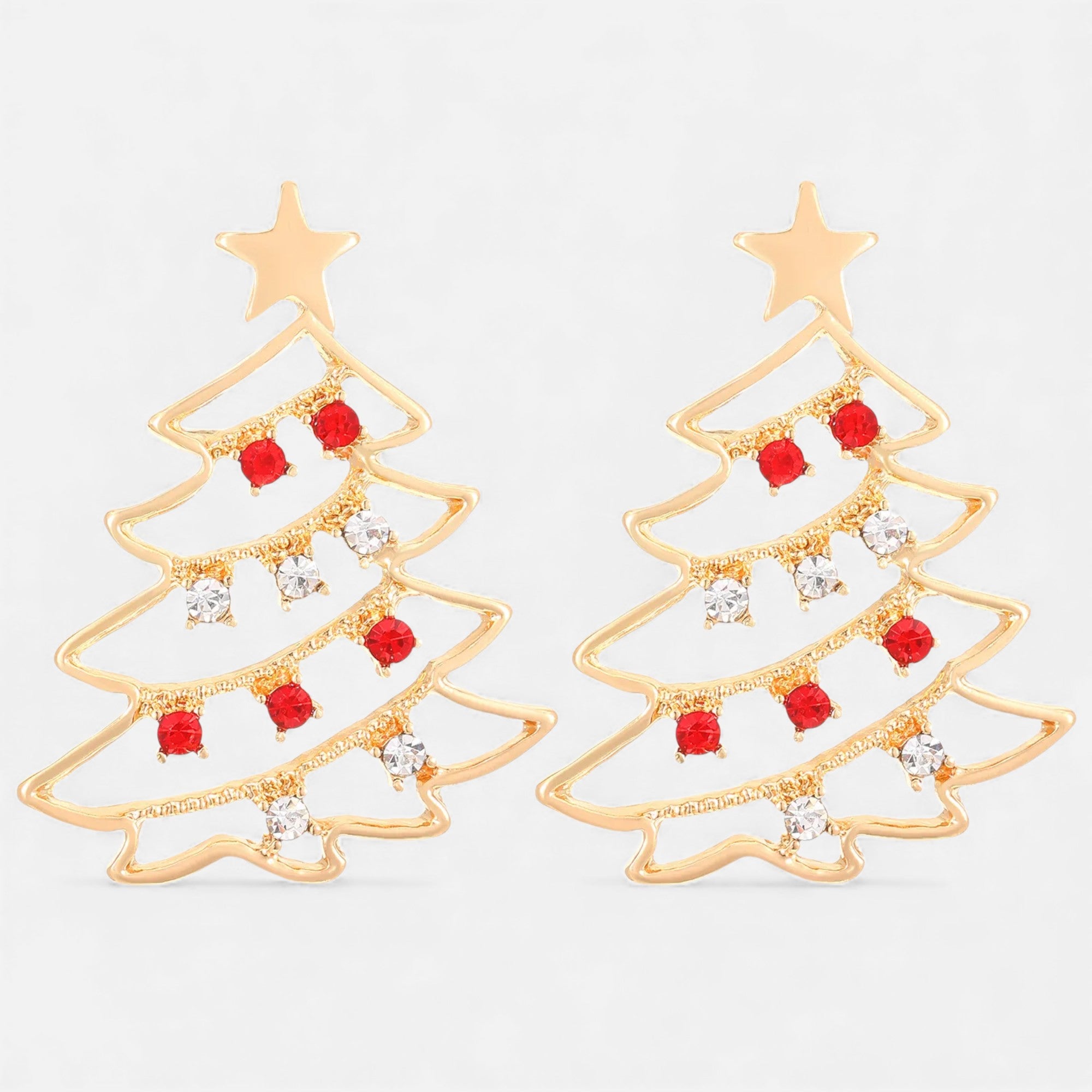 Lovira | Women’s Boucles d’Oreilles Arbre de Noël en Zircon