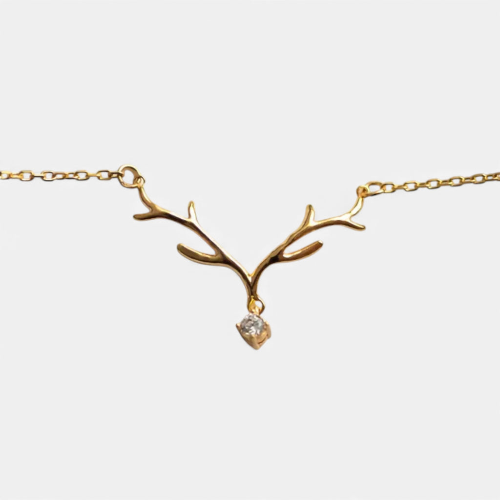 Lovira | Women’s Collier Bryophyte en Bois de Cerf