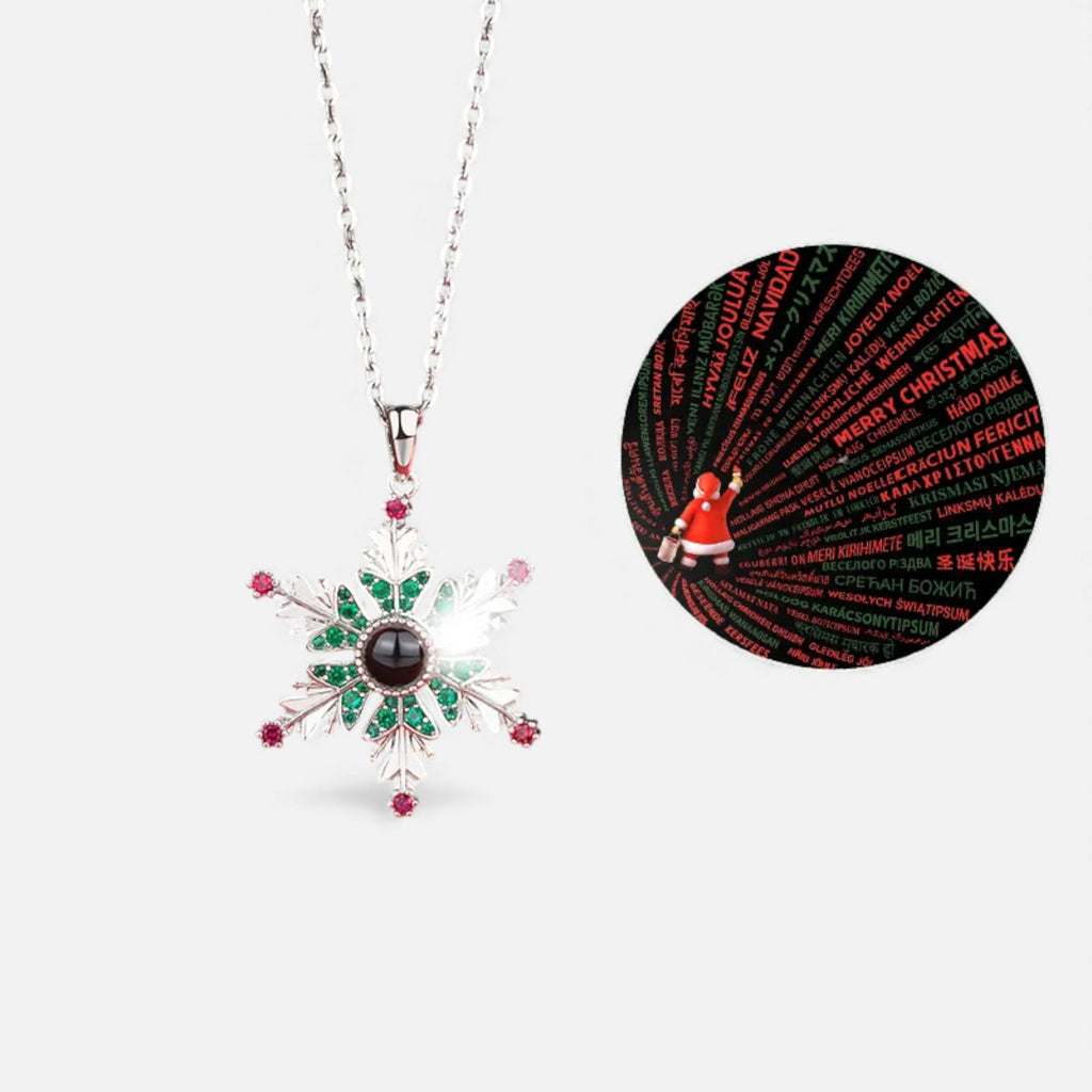 Lovira | Women’s Collier Flocon Héritage en Argent