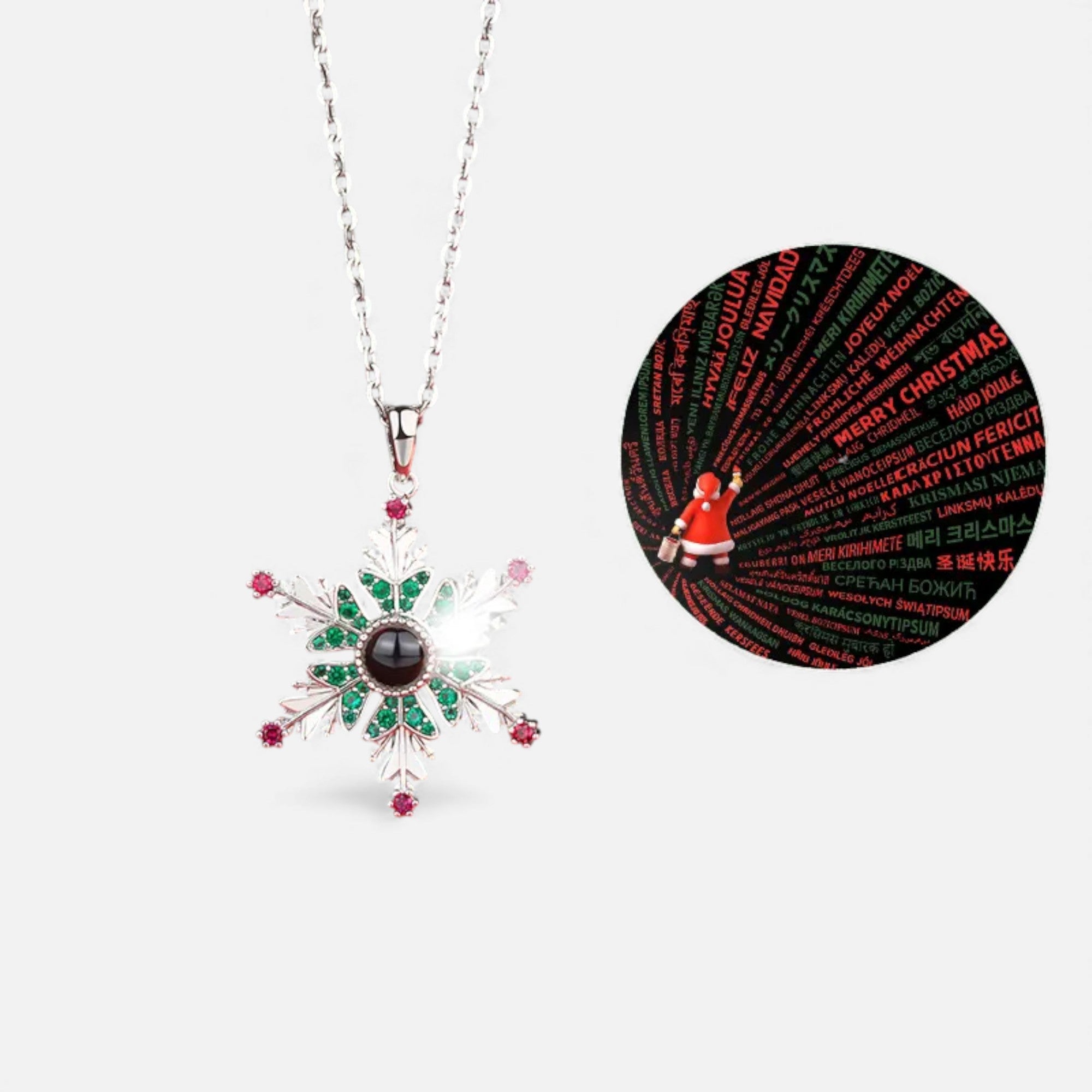 Lovira | Women’s Collier Flocon Héritage en Argent