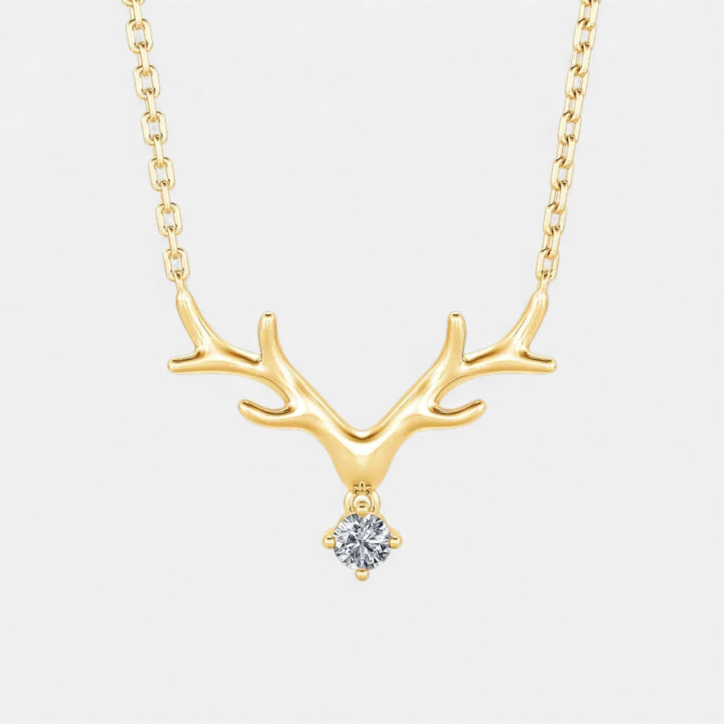 Lovira | Women’s Collier Bryophyte en Bois de Cerf