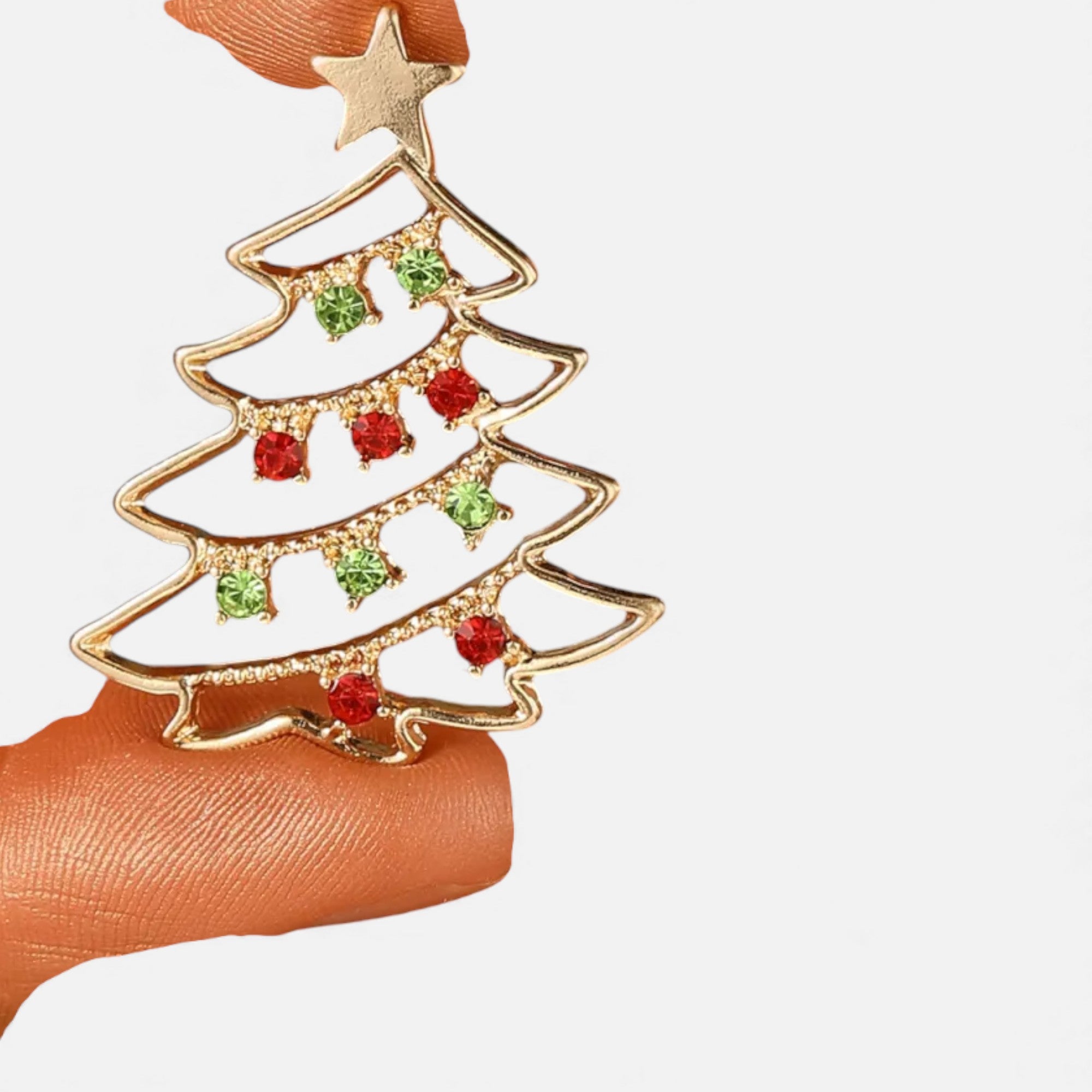 Lovira | Women’s Boucles d’Oreilles Arbre de Noël en Zircon