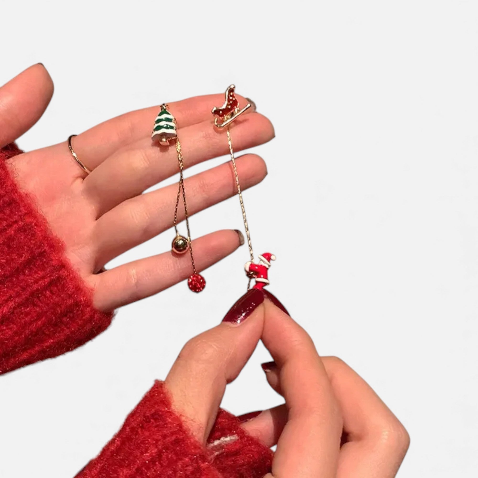 Lovira | Boucles d’oreilles femme Héritage hivernal perlé