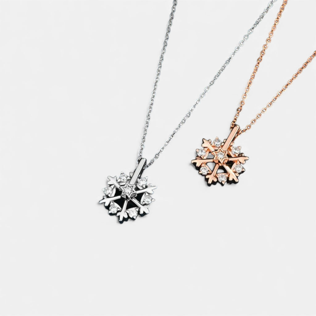 Lovira | Collier Femme Héritage Flocon en Argent 925