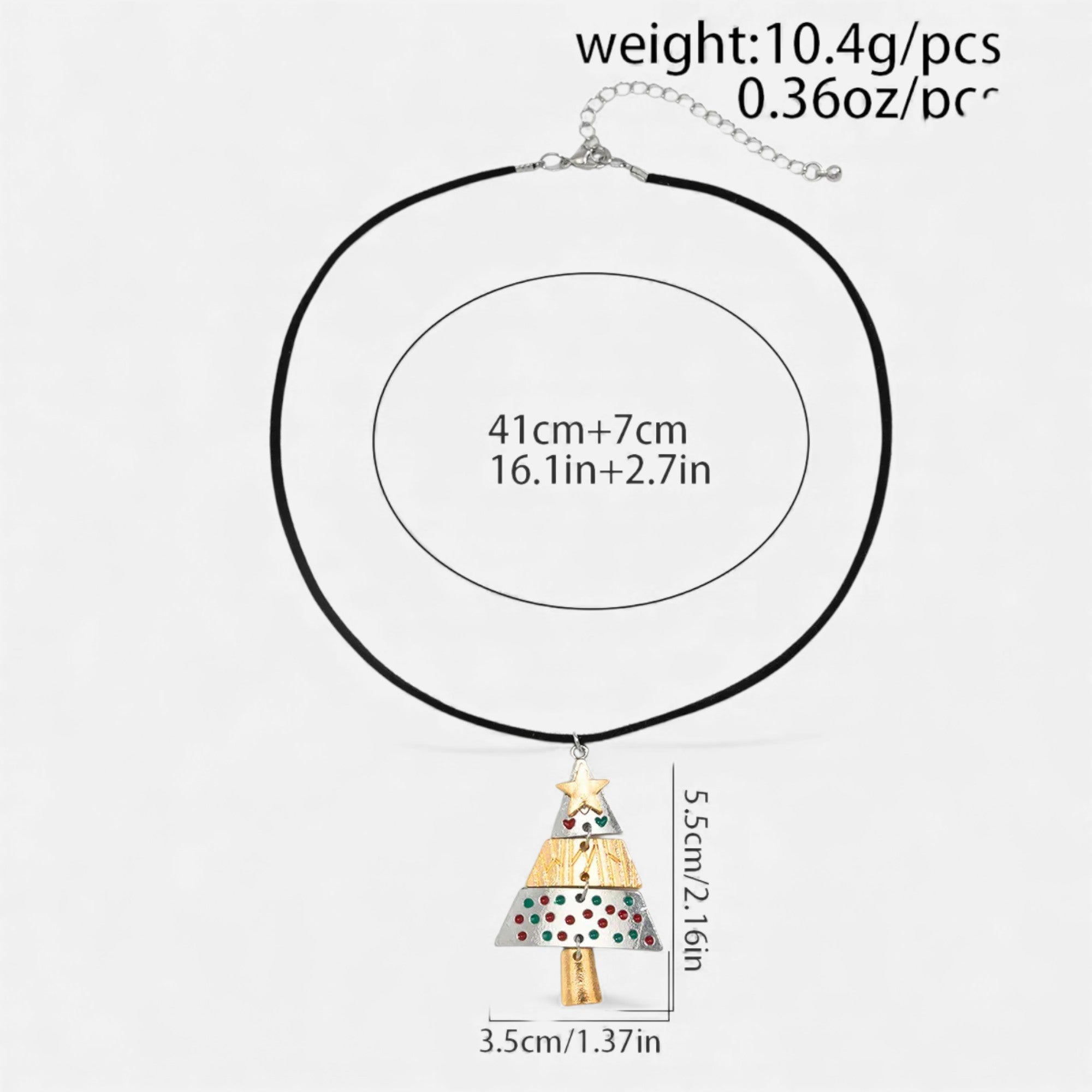 Lovira | Women’s Parure Collier & Boucles Arbre de Noël Héritage