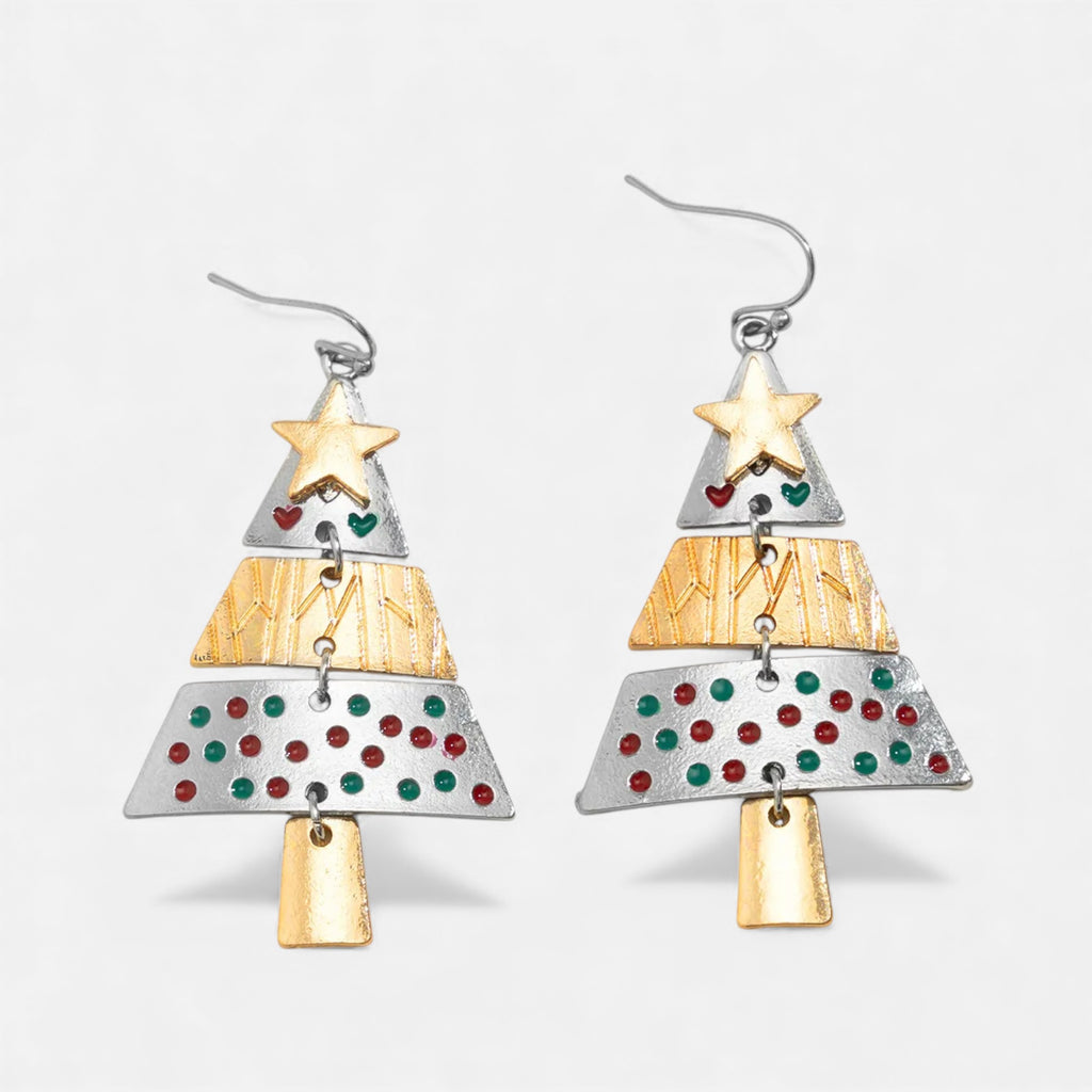 Lovira | Women’s Parure Collier & Boucles Arbre de Noël Héritage