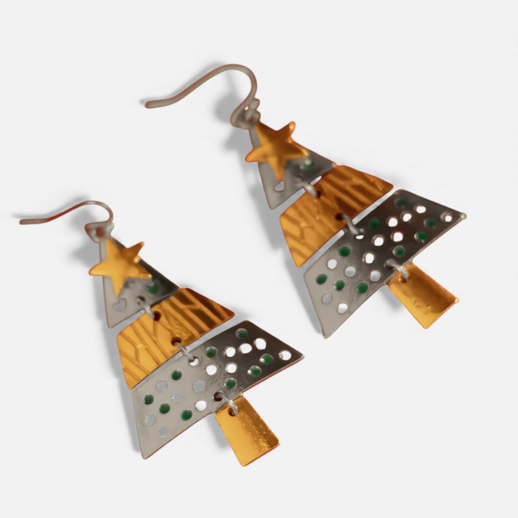 Lovira | Women’s Parure Collier & Boucles Arbre de Noël Héritage